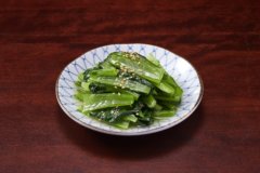 青菜の塩ナムル