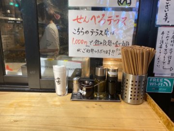 せんべろテラス【早い者勝ちの神席】六本木交差点で食べ飲み放題の画像