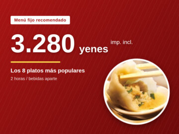 image for Menú fijo de 3.280 yenes en Roppongi｜8 platos en GYOPAO Gyoza Roppongi