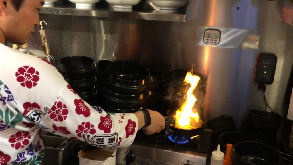 キッチンはサウナ