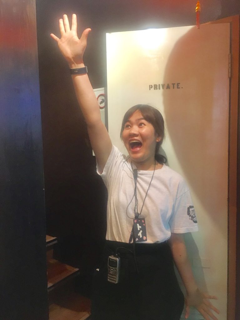 お客様とご一緒します♪