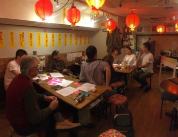 六本木の居酒屋（店内）